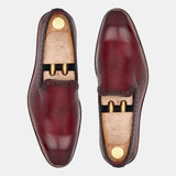 Dark Red Heinz Loafers