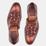 Coffee Woad oak Marriage Shoes