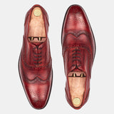 Red Brown Ethan Baker Brock Shoes