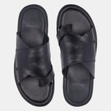 Black Hugo Slipper